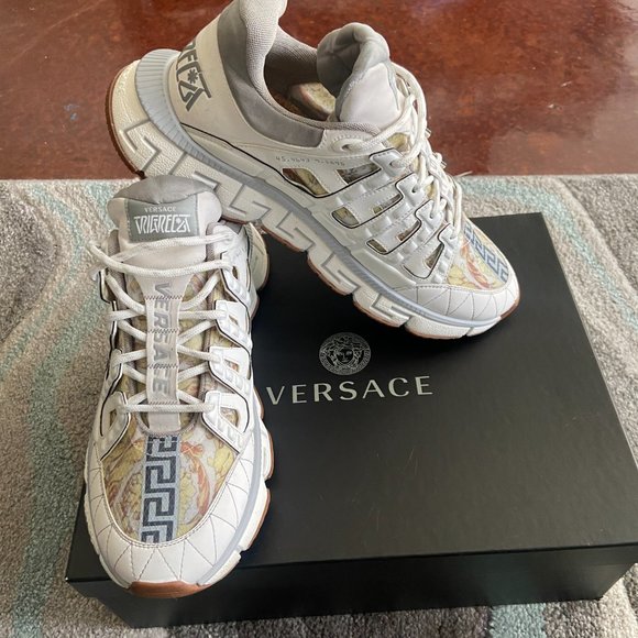 VERSACE SNEAKER MIX TESSUTI - TESS.ST. BAROCCO - Authentic & worn main image 10